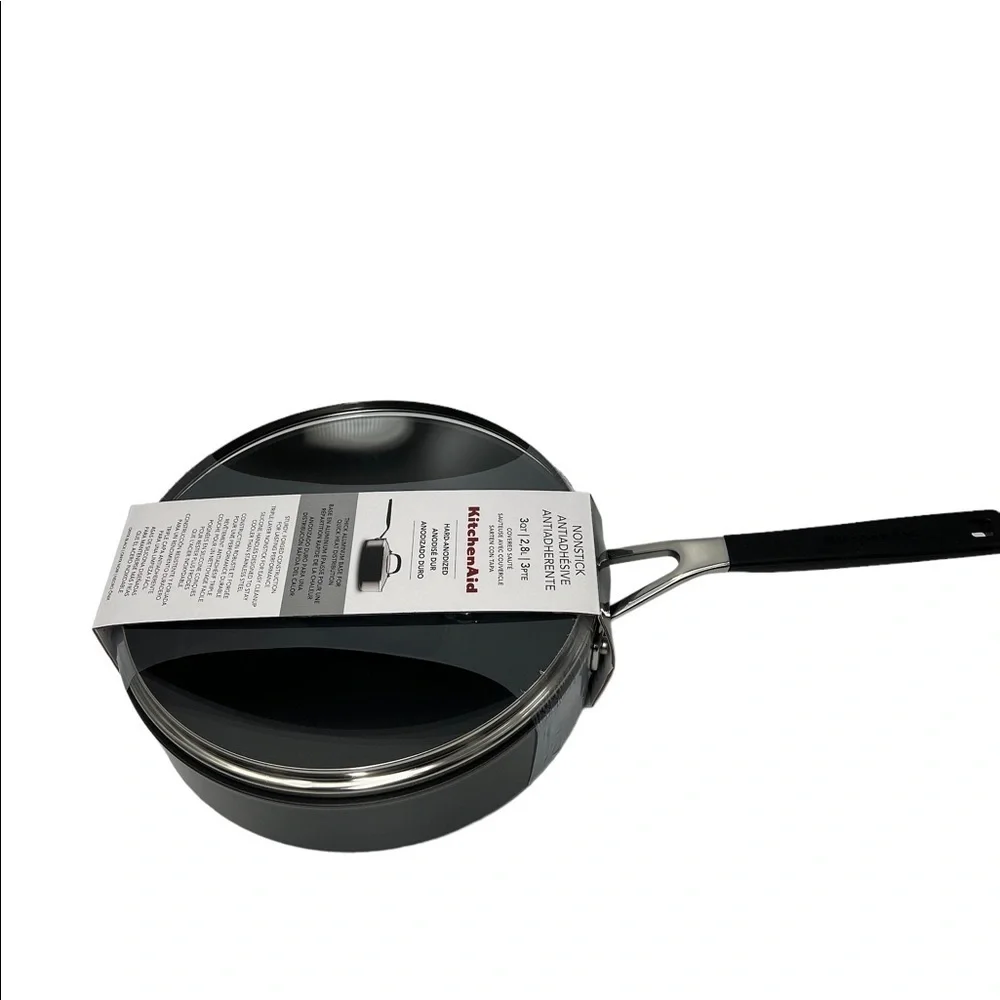 NWT KitchenAid 3 Quart Non-Stick Pot with Top